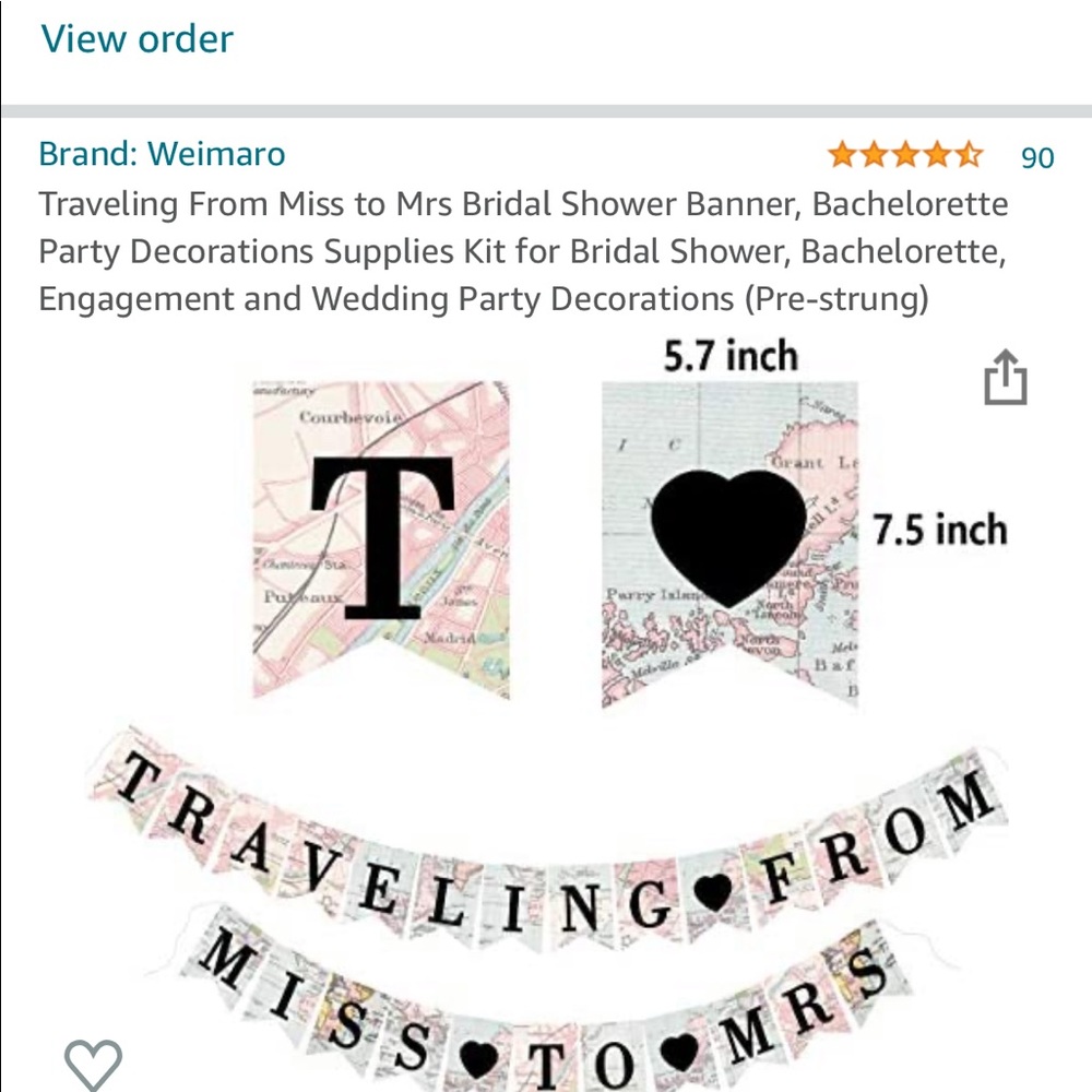 Traveling from Miss to Mrs banner